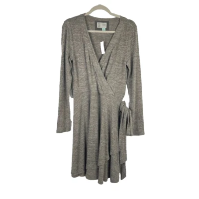 NUEVO Vestido Anthropologie Saturday Sunday Cloud Polar Envolvente Cinturón Elástico Talla S Foto 1 de 4