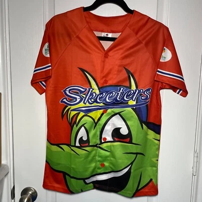 Camiseta deportiva 2021 Sugar Land Skeeters Youth SGA Skeeters Buddies Mascota Swatson MEDIANA Foto 1 de 4