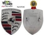 Hood Crest Emblem Refinished For Boxster Cayman Macan Carrera Panamera Cayenne Porsche Carrera