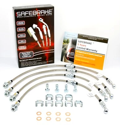 Pulsar/Sentra/Sunny N14 SR20DE rear disc 1990-1995 - SAFEBRAKE Performance - Image 1 of 4