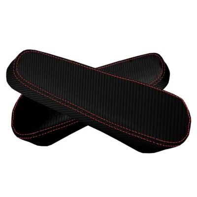 Seat Armrest PVC Carbon Cover Fit For Chevrolet Uplander 2005-2009 Red Stitch - Изображение 1 из 4
