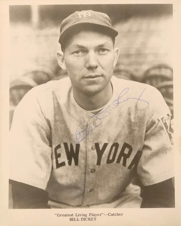 Bill Dickey Autographed 8x10 JSA Certified Photo - Image 1 of 1