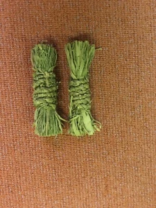 Baststreifen grün neu Bastelbedarf 2er Pack - Bild 1 von 1