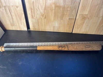 WILSON A1326 Power FUSED WOODEN BASEBALL BAT FAMOUS PLAYER NELSON FOX MODEL - Image 1 of 4