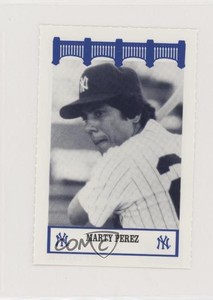 1992 The Wiz/Fisher New York Yankees of the '70's Marty Perez