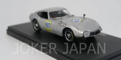 Kyosho Original 1/43 TOYOTA 2000GT Racing 1967 SUZUKA 500km Plata K03032A JDM - Imagen 1 de 4