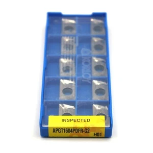 Insertos de fresado de corte de aluminio APGT1604PDFR-G2 H01 10 un. - Imagen 1 de 2