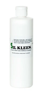 Cue Silk Sil Kleen Pool Cue Shaft and Ferrule Cleaner 10 oz - AUTHORIZED DEALER