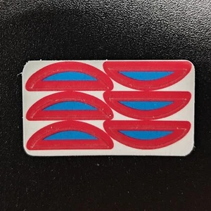 Replacement Stickers for Gordon's Wheel Wells - Trackmaster Thomas & Friends - Picture 1 of 1