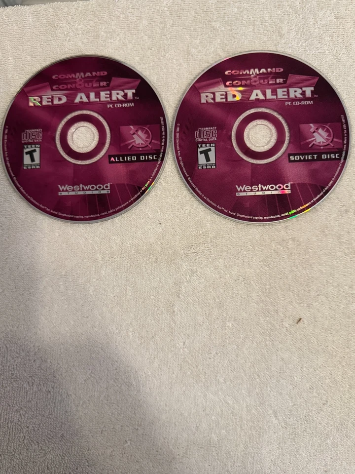 Command & Conquer: Red Alert 2 (PC 1998) - TWO CD'S ONLY!!! - Image 1 of 1