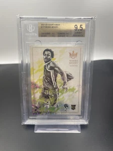 ( BGS 9.5 ) Moses Moody 2021-22 Court Kings RC Level 4 #177 Rookie Warriors SSP - Bild 1 von 2