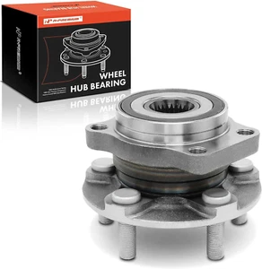 Front Wheel Bearing and Hub Assembly with 5-Lug Compatible with Subaru Forester - Picture 1 of 9