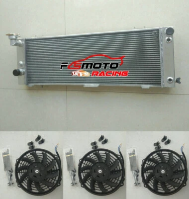 散热器 + 风扇 适用于 94-01 吉普切诺基 XJ 4.0L V6 Petrol RHD 右手驱动 — 第 1/4 张图片