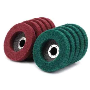 2/4/8Pcs 4Inch Nylon Flap Dischi Lucidatura Metallo Lucidatura Ruota per Smerigliatrice Angolare - Foto 1 di 12