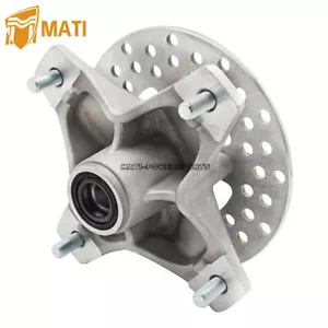 Front Brake Rotor &Hub for Yamaha Banshee 350 Warrior 350 Raptor 350 Blaster 200 - Picture 1 of 12