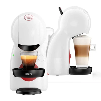 Krups Piccolo Xs Bianca Macchina per Caffè Espresso Capsule Nescafe Dolce Gusto - Immagine 1 di 3