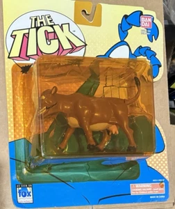 The Tick Man Eating Cow Action Figure Bandai 1994 Brand New Sealed NOS - Picture 1 of 3