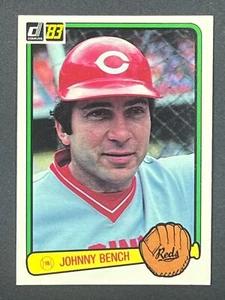 JOHNNY BENCH 1983 Donruss #500 Cincinnati Reds HOF - Picture 1 of 2