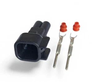 Stecker Reparatursatz ABS Sensor Einspritzdüse 2 pol für Dodge Chevrolet Ford ## - Picture 1 of 3