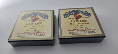 Tenor Banjo strings Bell Brand VTG New 2 sets - Image 1 of 3