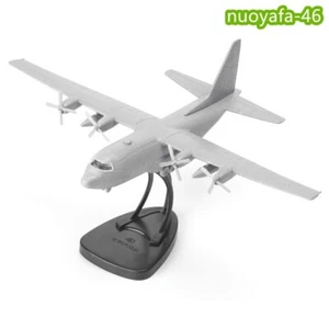 1/144 C130 Transport Plane 4D Assembled Airplane Model DIY Military Display Toys - Picture 1 of 7