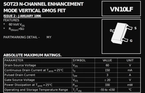 VN10LF N-Kanal DMOS FET ...........Menge 25 ...................... - Bild 1 von 1