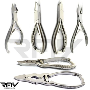 Toe Ingrown Cutters Podiatrist Manicure Pedicure Nipper Clipper Elder Nail Cut - Picture 1 of 7