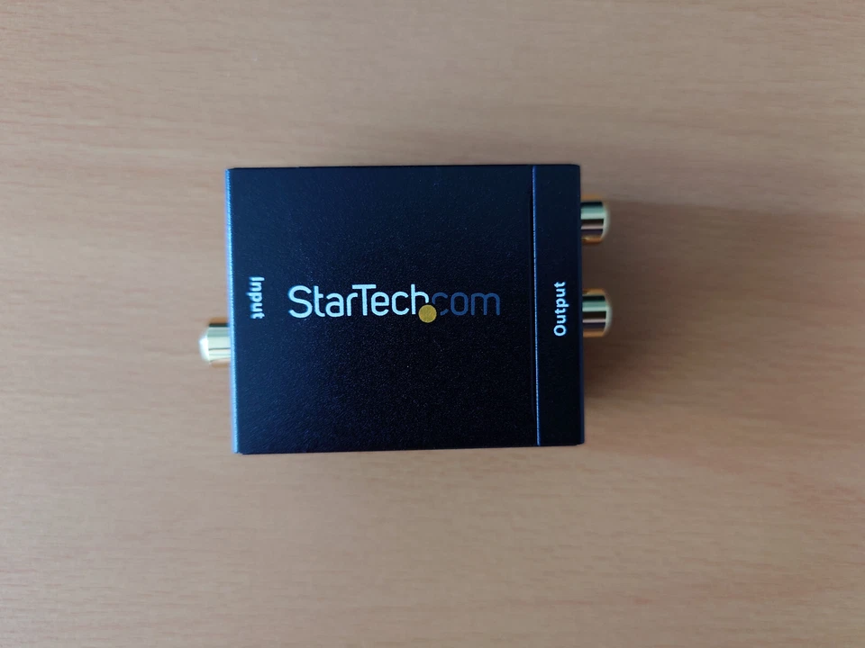 Startech SPDIF Digital Coaxial or Toslink Optical to Stereo RCA Audio Converter - Bild 1 von 4