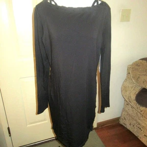 Bailey 44 LAZY DAY Black Bodycon Mini Dress Sz Large NWT - Picture 1 of 7