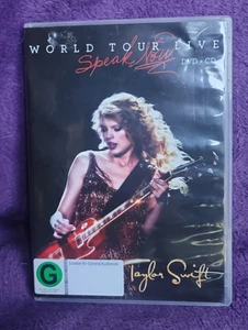 Taylor Swift World Tour Live 2011, Speak Now DVD + CD - Picture 1 of 4