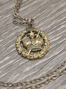 Vintage Order of The Eastern Star Pendant Gold Filled Necklace Masonic - Picture 1 of 10