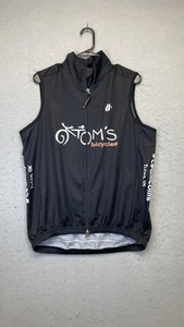 Hincapie Sportswear Cycling Vest Mens Large Black Tom's Bicycles Tulsa OK Gilet - Picture 1 of 10