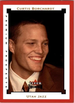 2002-03 Fleer Premium Star Rubies #128 Curtis Borchardt /100 - BSK - Image 1 of 2