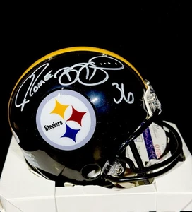 Jerome Bettis Signed Mini Helmet Pittsburgh Steelers JSA Certified - Picture 1 of 2