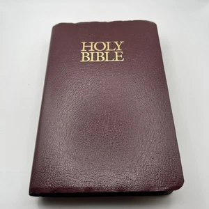 Zondervan NIV Holy Bible With Helps Words Of Christ In Red Letter 2001 Burgundy - Bild 1 von 16