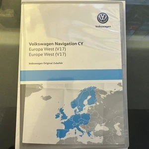 VW Seat Skoda Navigation CY RNS 510 810 Europe West V17 DVD - Picture 1 of 4