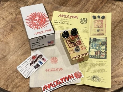 Analogman Sun Face CV7005 Germanium Fuzz ¡¡Raro!!! Foto 1 de 4