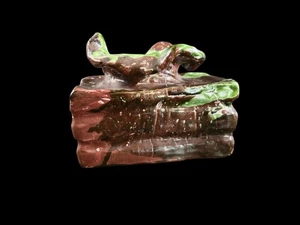 Schwere Studio Hobby Künstler Keramik Vase - Signiert CA - 16x14 cm - Bild 1 von 5