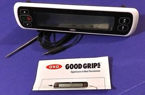 OXO GOOD GRIPS DIGITALES LEAVE-IN FLEISCHTHERMOMETER MIT TIMER - Bild 1 von 3