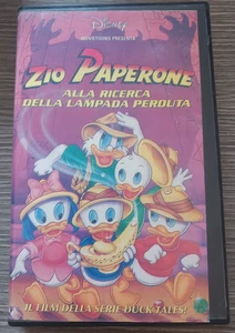 ZIO PAPERONE ALLA RICERCA DELLA LAMPADA PERDUTA Duck Tales VHS italia Disney 91 - Picture 1 of 2