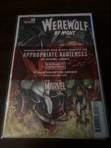 Marvel Werewolf By Night #6 - Red Band - Davila Variant / Bag & Board Sealed - Picture 1 of 7