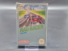 Rad Racer - Sport-Serie - Europa Version - Nintendo NES Spiel - PAL - OVP