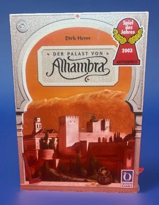 Alhambra by Dirk Henn Queen Games Award Winning Strategic Board Game 2003 EX/NM - Image 1 of 4