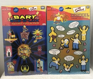 1999 The Simpsons/Hot Properties Magnet Collection Lot/2 NOS/New READ/Sets - Picture 1 of 4