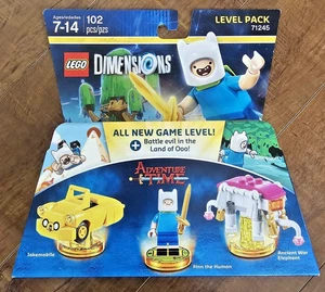 LEGO Dimensions Adventure Time LEVEL PACK 71245 Finn & Vehicles NEW/SEALED - Picture 1 of 5