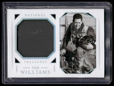 Panini National Treasures 2021 #TW-MG Ted Williams Ted Williams militar Foto 1 de 2