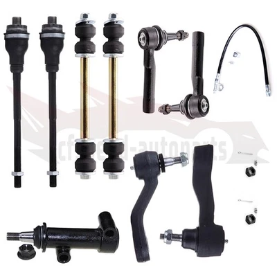 Barra estabilizadora delantera brazo loca extremo barra de amarre extremo para Chevrolet Silverado 2500 1999-2000 9 un. Foto 1 de 4