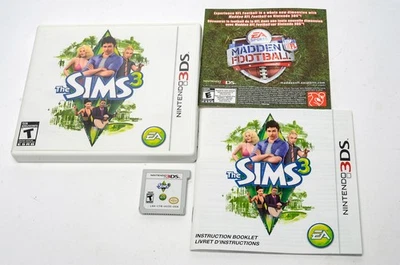 Nintendo 3DS The Sims 3 (2011) CIB Complete Tested Works See Video - Image 1 of 4