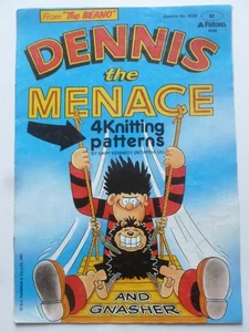 DENNIS the MENACE - 4 Knitting patterns by Gary Kennedy (Intarsia) - Picture 1 of 4