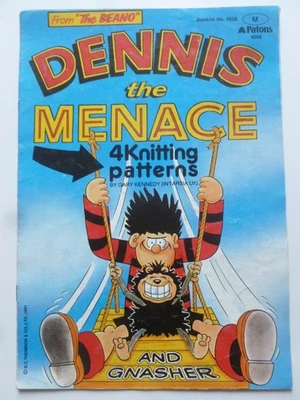 DENNIS the MENACE - 4 Knitting patterns by Gary Kennedy (Intarsia) - Image 1 of 4